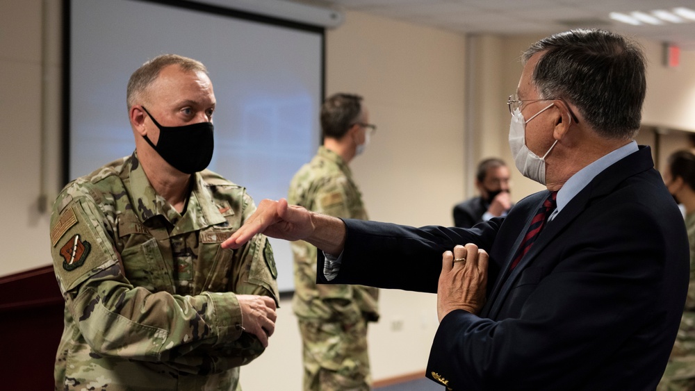 Leaders talk strategy