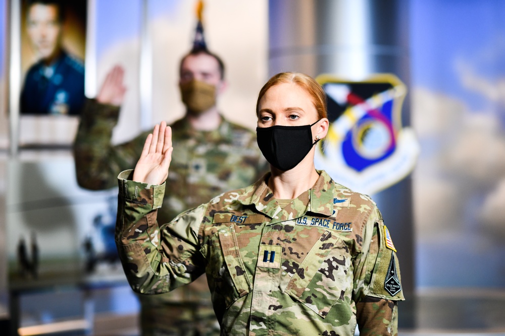 USSF Swearing-In Ceremony