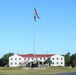 American Flag and Fort McCoy