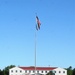 American Flag and Fort McCoy