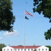 American Flag and Fort McCoy