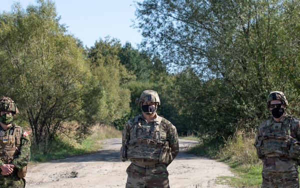 Task Force Illini Soldiers cultivate relationships, observe combat vehicle training