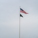 American Flag and Fort McCoy