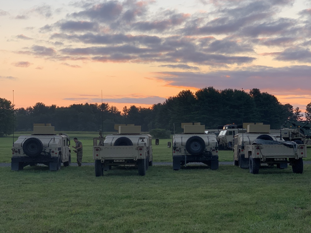 316th ESC’s 427th MCT Monitors Movement at Convoy OPS