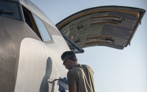 121st ARW GAC performs maintenance