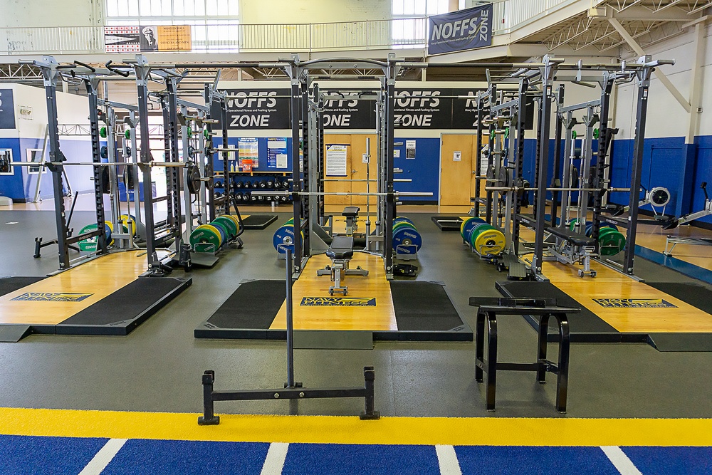 Morton Hall Gymnasium re-opens for Military