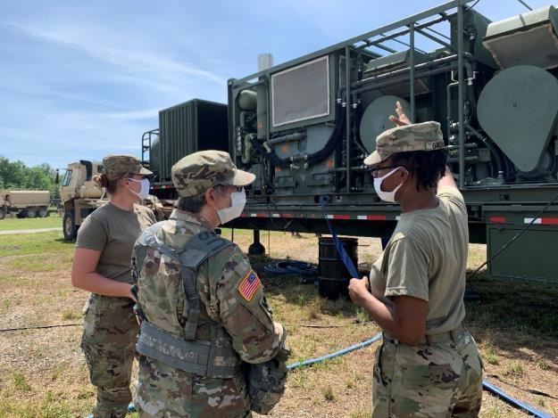 316th ESC’s 445th QM CO Conducts Field Services Mission