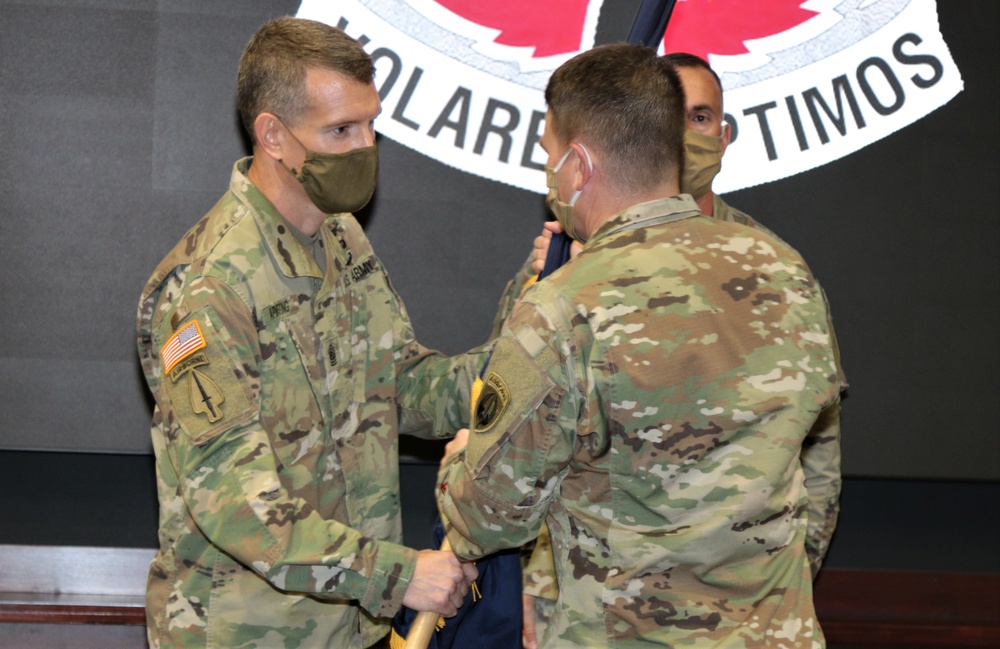 USASOAC welcomes its sixth command sergeant major