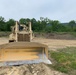 316th ESC’s 947th QM CO Horizontal Engineers Prepare Area for Construction