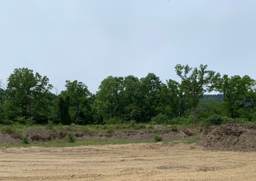 316th ESC’s 947th QM CO Horizontal Engineers Prepare Area for Construction