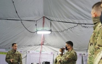 316th ESC Erects Early Entry Command Post
