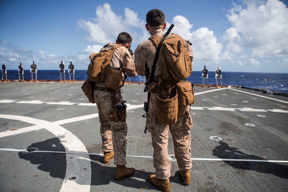 Task Force Ellis | Rifle and Pistol Deck Shoot