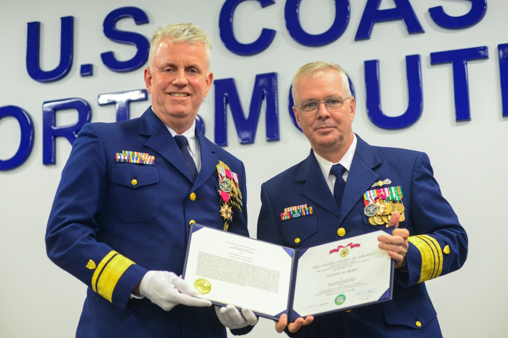 Coast Guard Fifth District holds change-of-command ceremony