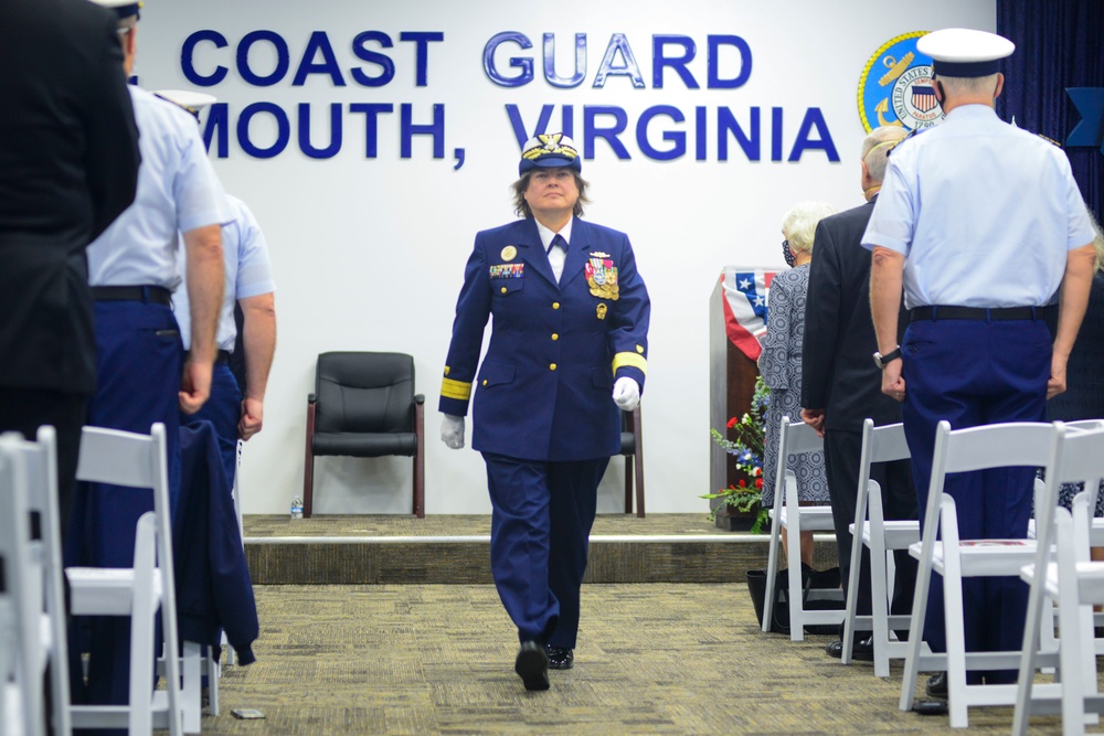 Coast Guard Fifth District holds change-of-command ceremony