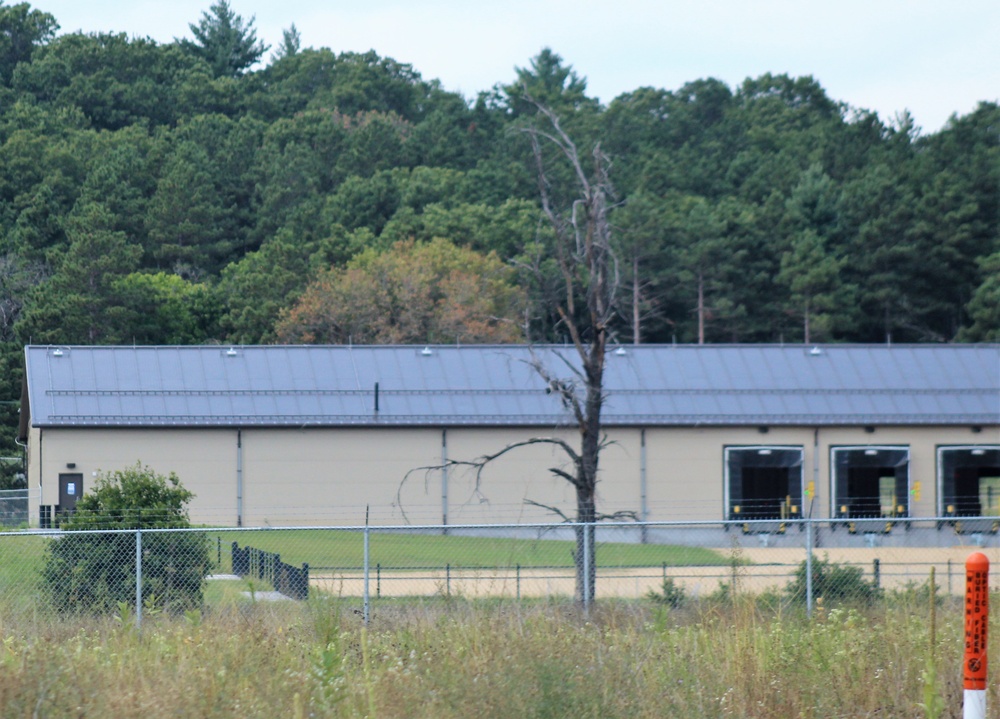 Construction of new shipping, receiving, mail freight facility nears completion at Fort McCoy
