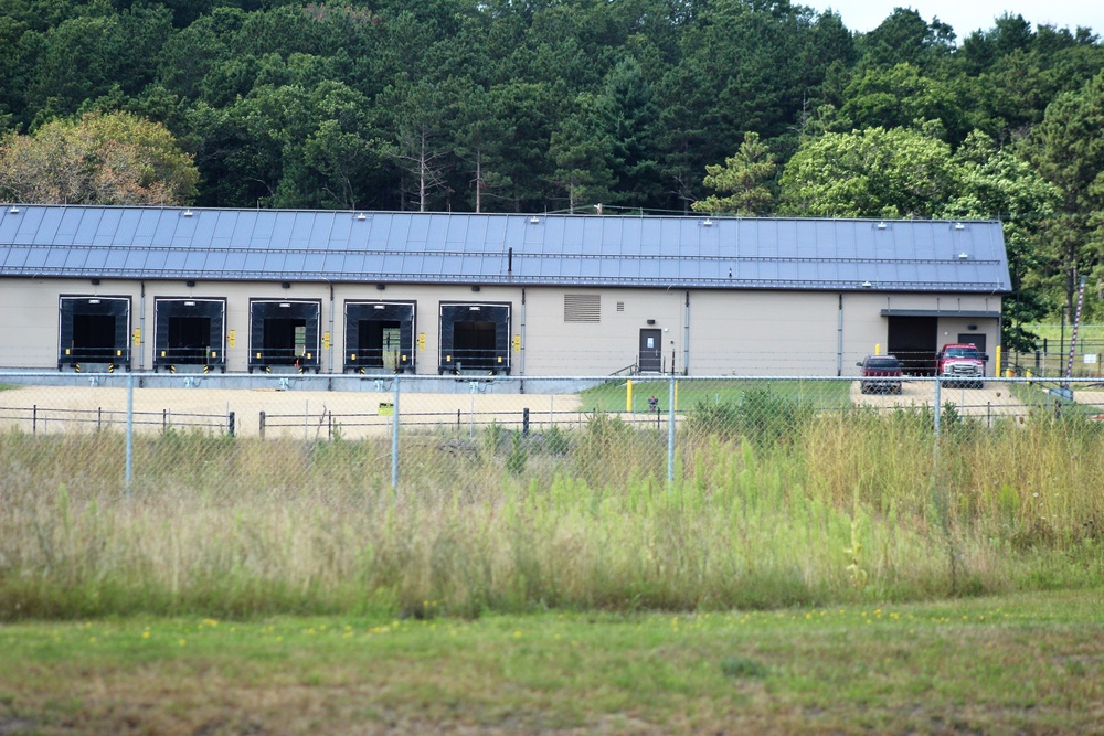 Construction of new shipping, receiving, mail freight facility nears completion at Fort McCoy