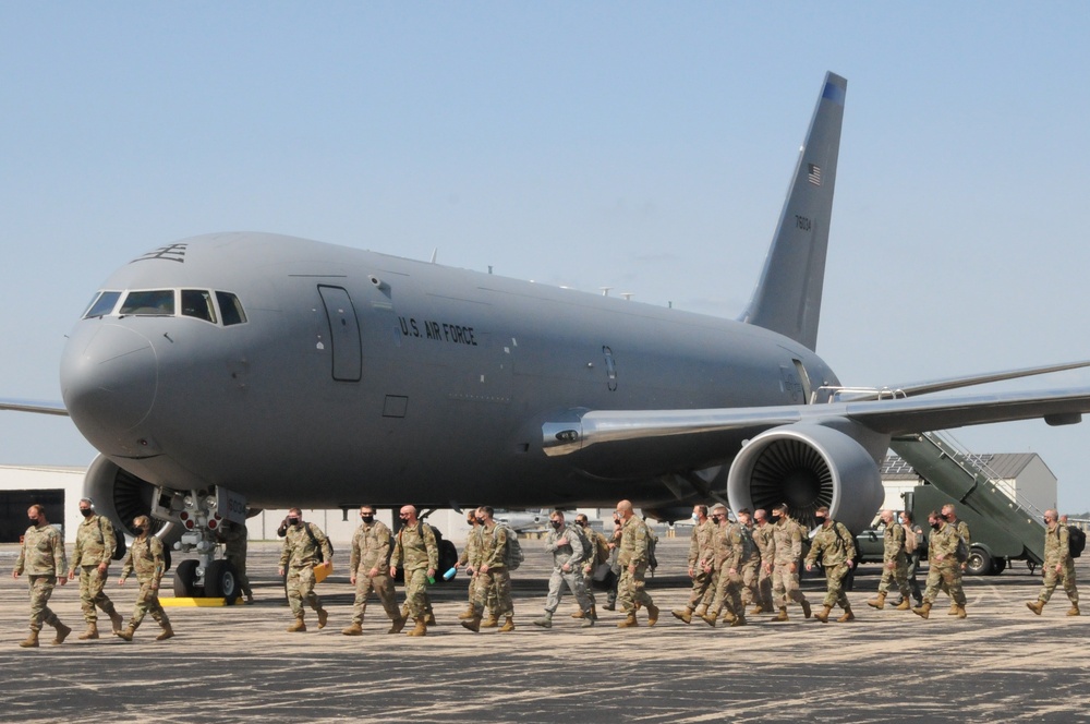 Off loading at a deployed location