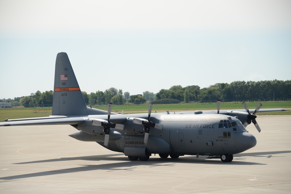 182nd C-130 in Iowa