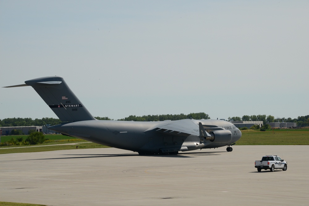 105th C-17 in Iowa