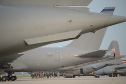 Loading C-130 in Iowa