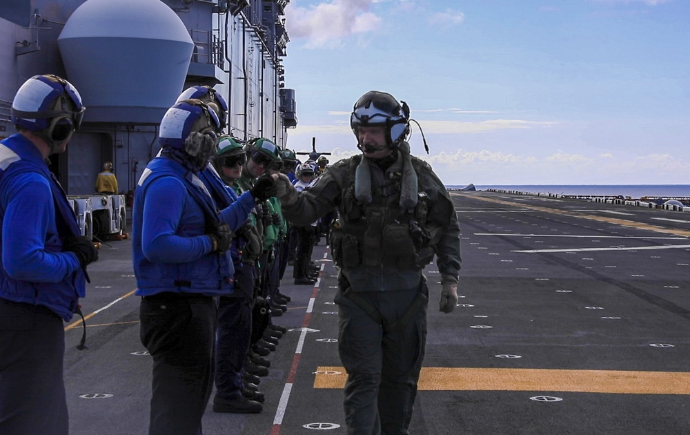 USS Wasp (LHD 1) Participates in Exercise Black Widow 2020