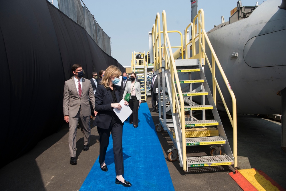 Defense Secretary Esper Visits California