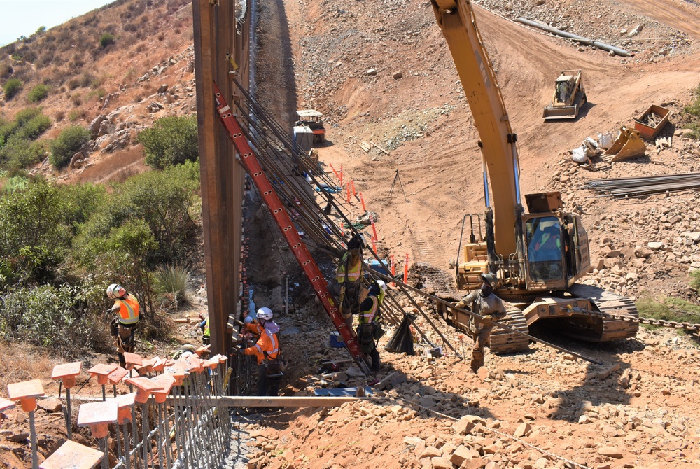 San Diego 4 Border Barrier Project