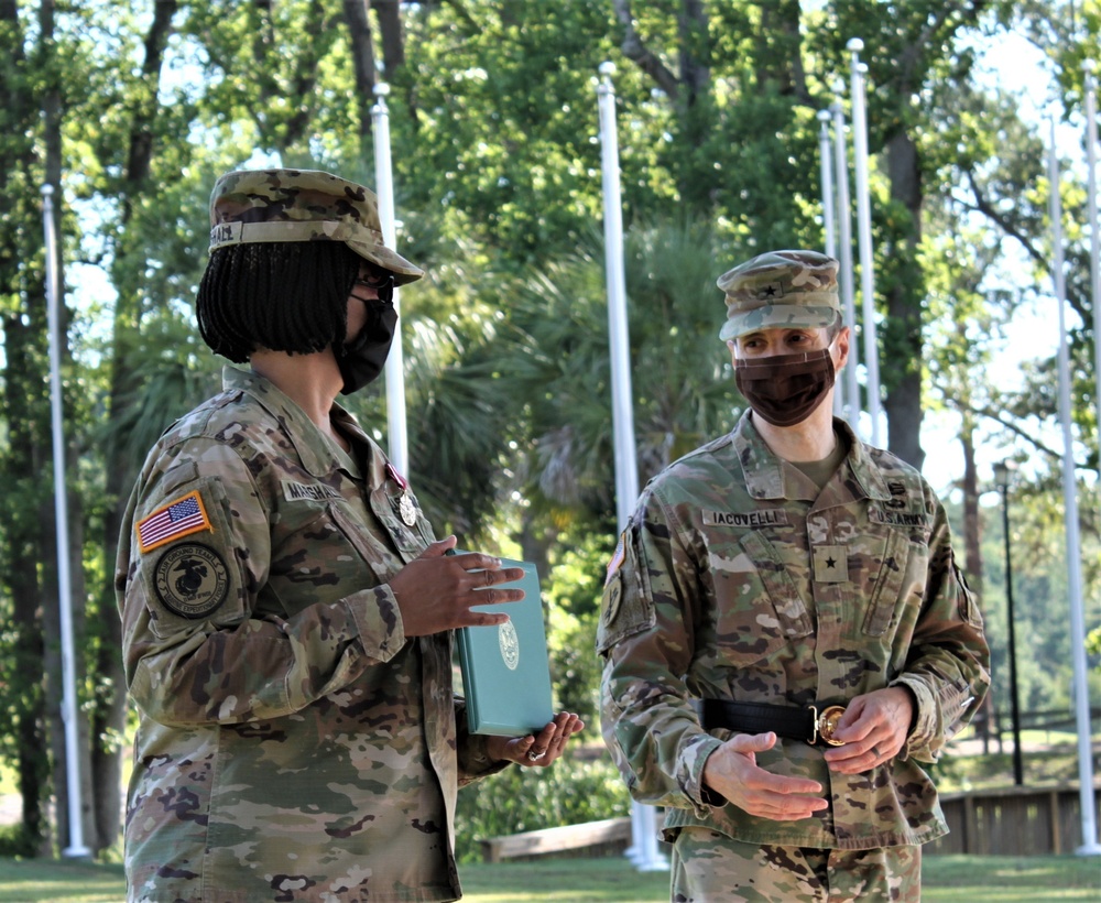 Personnel Services Brigade Bid Farewell to Commander: History Made during Tenure