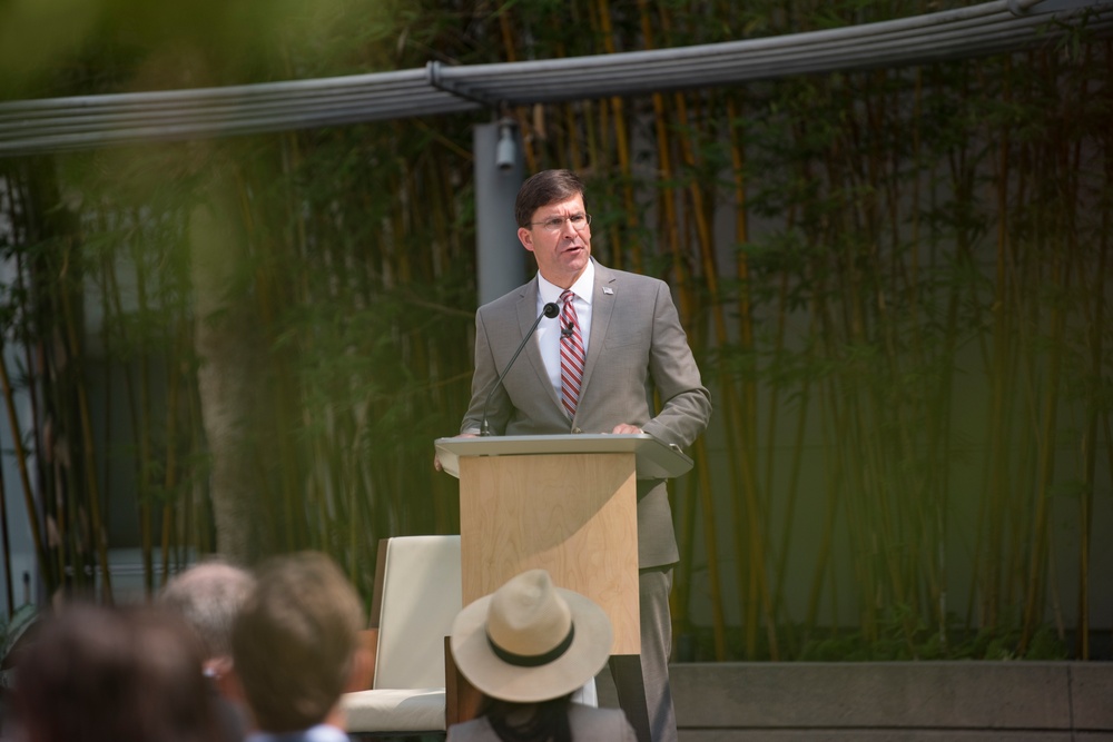 Defense Secretary Esper Visits California