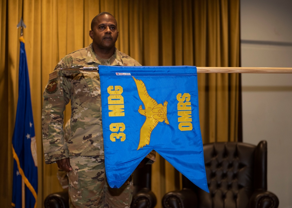 The 39th Medical Group Reorganizes it's squadrons
