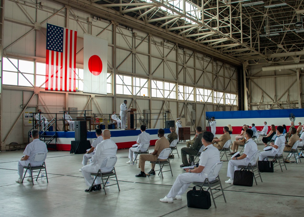 Naval Air Facility Atsugi Change of Command Ceremony