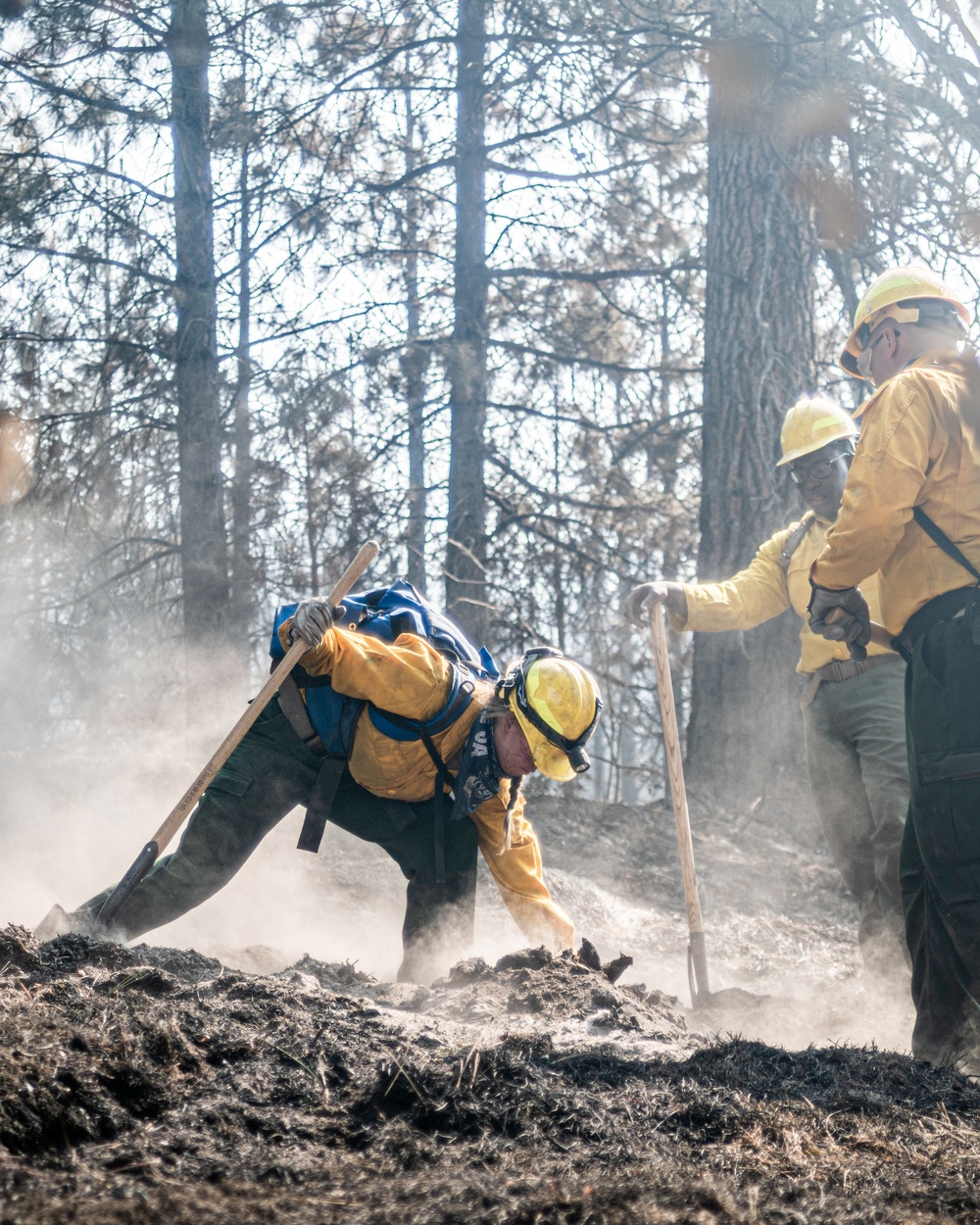 Oregon National Guard supports wildand firefighting