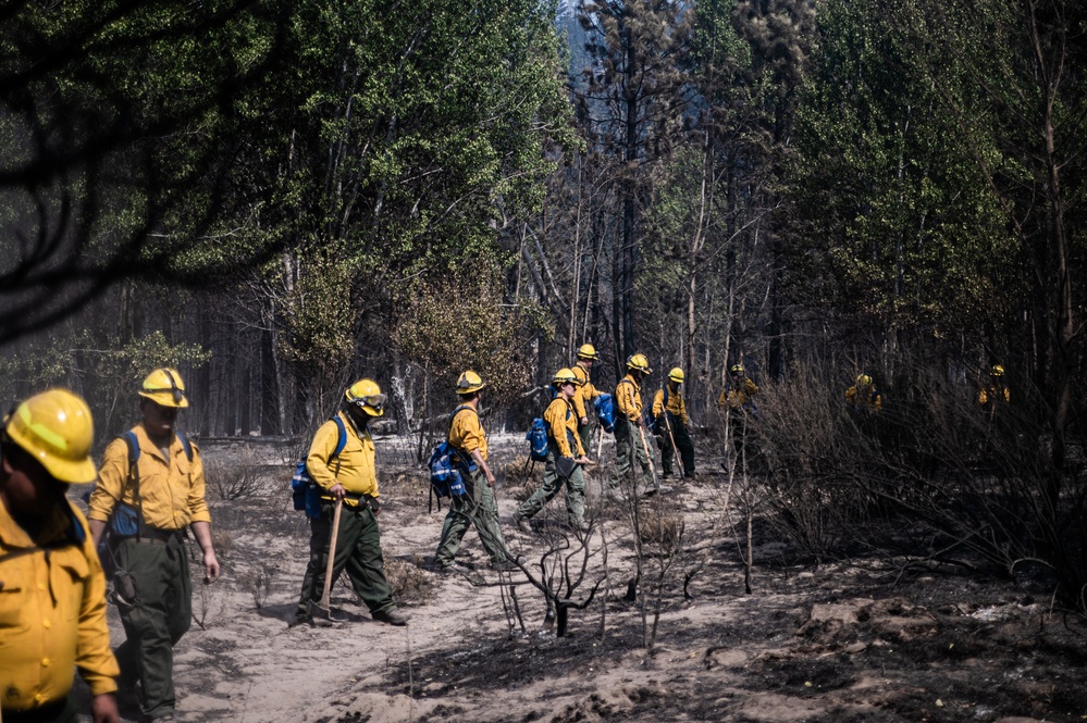 Oregon National Guard supports wildand firefighting