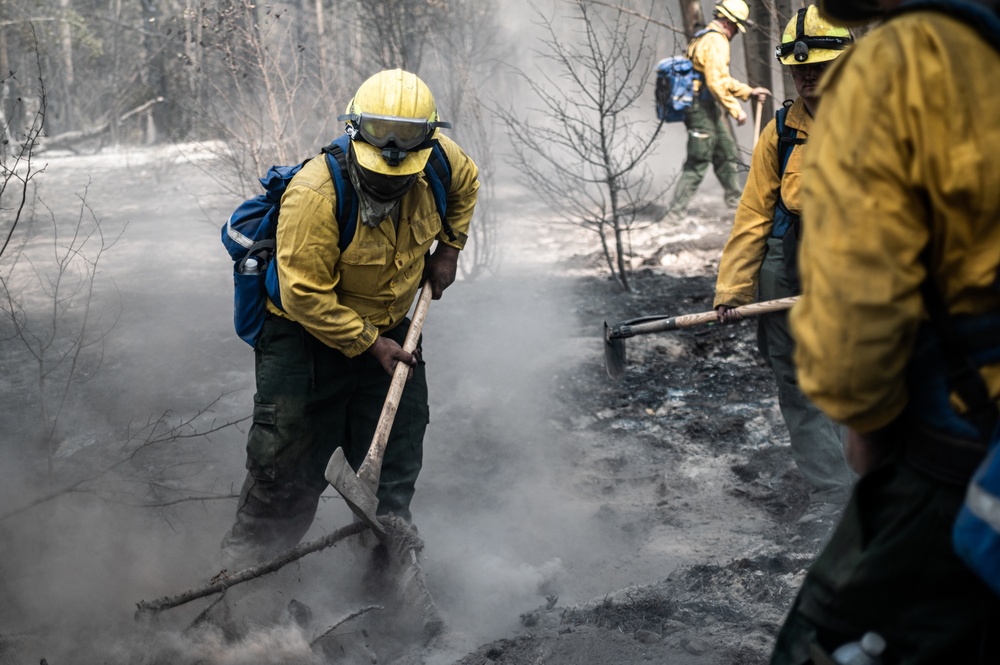 Oregon National Guard supports wildand firefighting