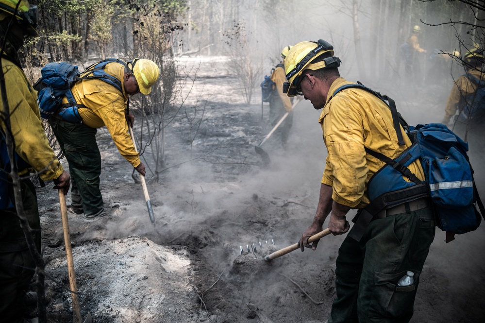 Oregon National Guard supports wildand firefighting