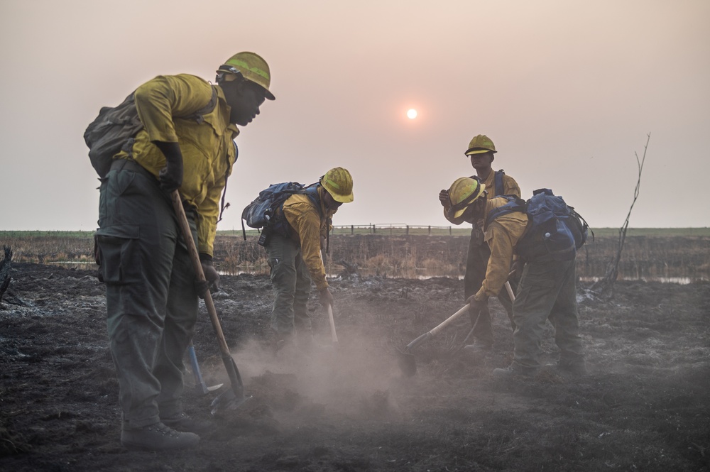 Oregon National Guard supports wildand firefighting