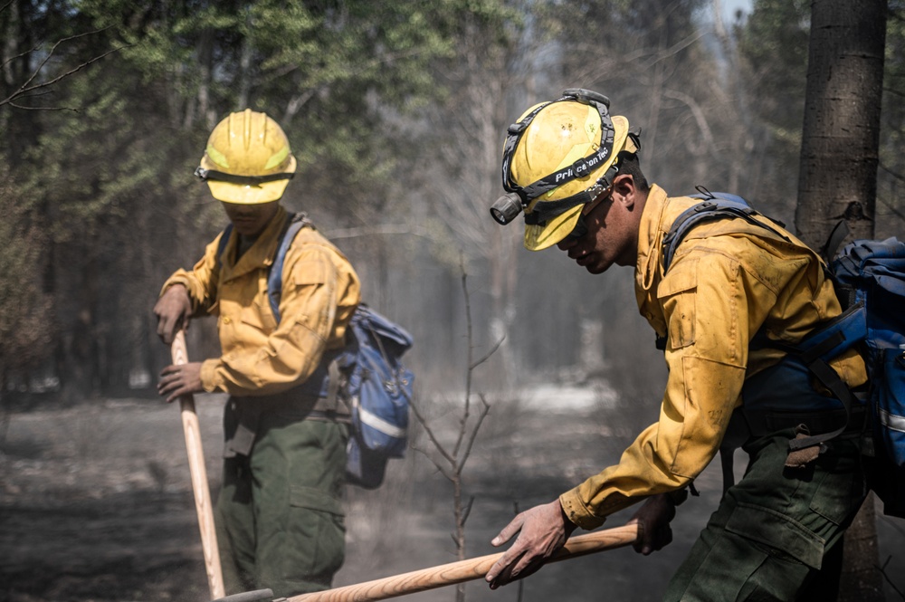 Oregon National Guard supports wildand firefighting