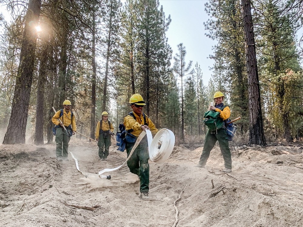 Oregon National Guard supports wildand firefighting