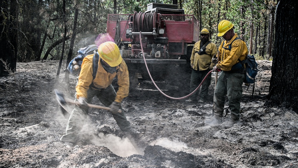 Oregon National Guard supports wildand firefighting