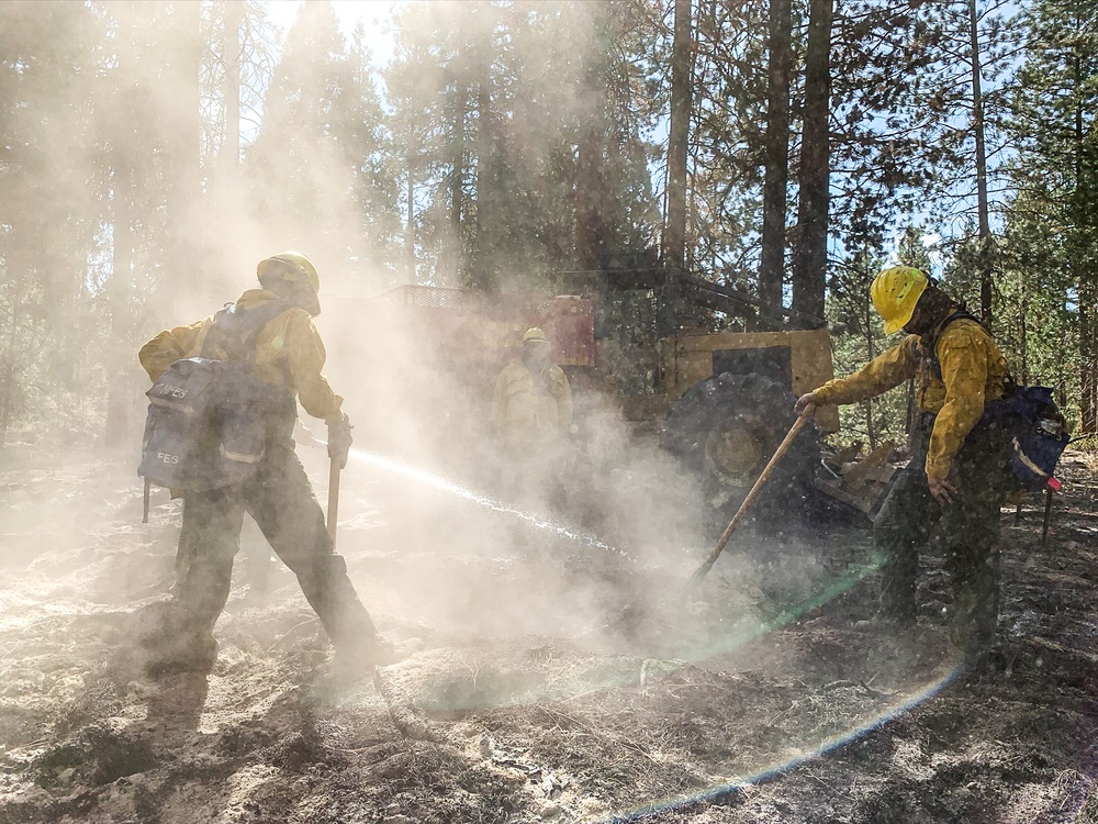 Oregon National Guard supports wildand firefighting