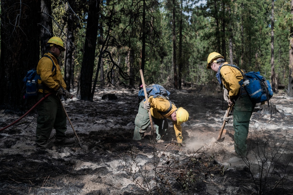 Oregon National Guard supports wildand firefighting