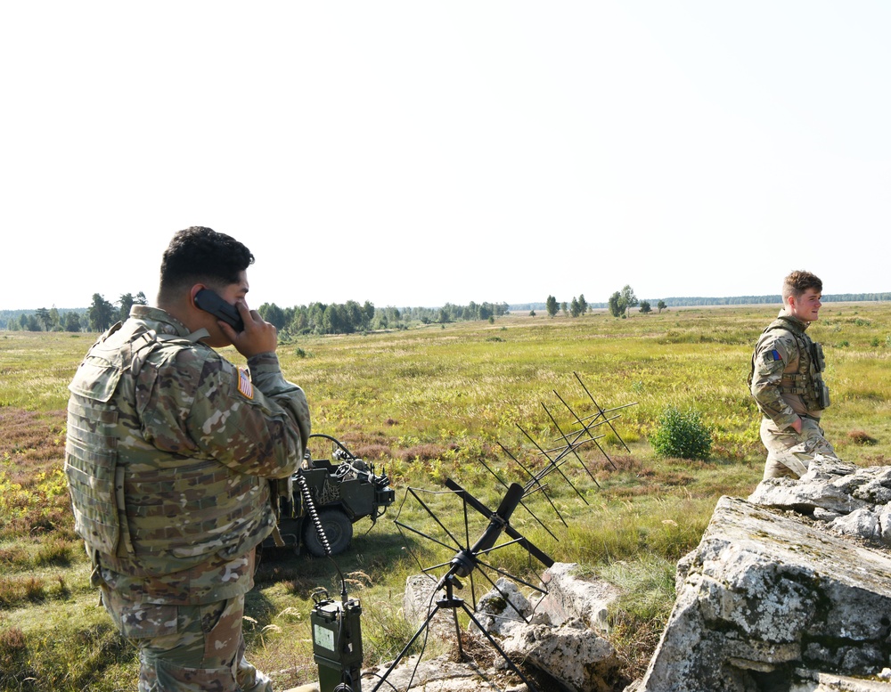 297th Reginal Support Group Supports WOJTEK Fire Exercise at Bemowo Piskie Poland