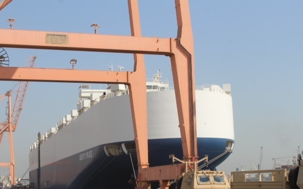 Liberty Peace at the Port of Shuaiba