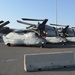 MV22 Ospreys land at Port of Shuaiba