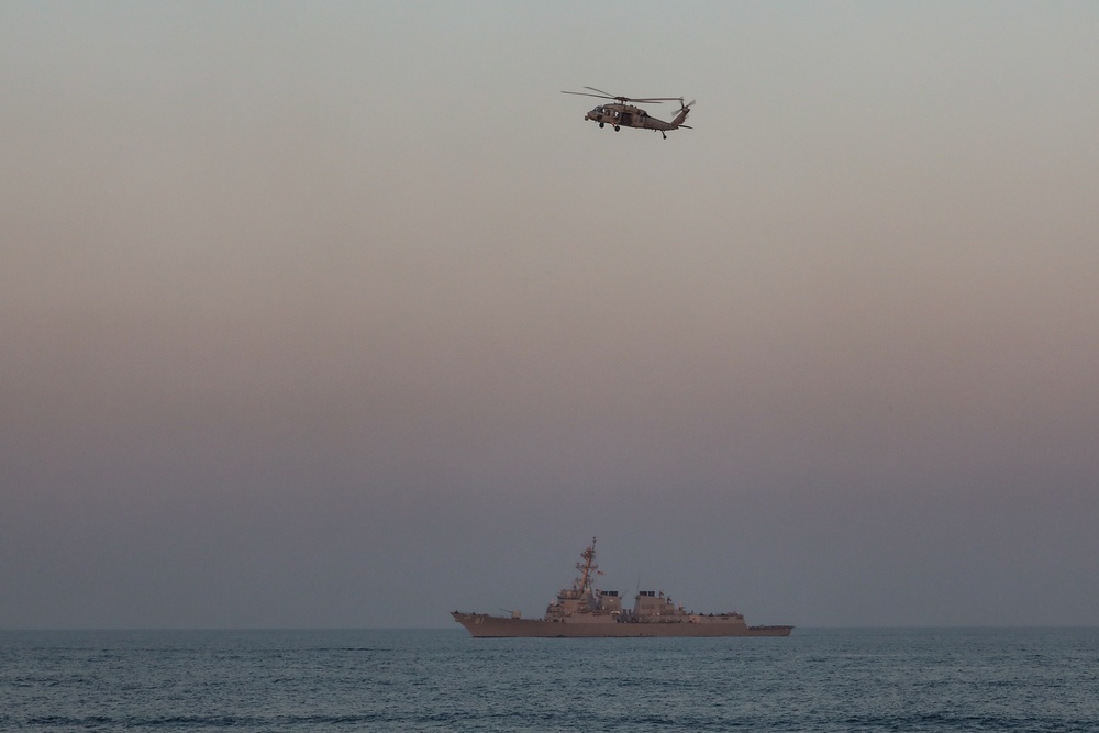 U.S. Forces Conduct Joint Aviation Integration Exercise in Arabian Gulf