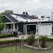 Commander checks in on Blue Roof installation