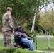 Commander checks in on Blue Roof installation