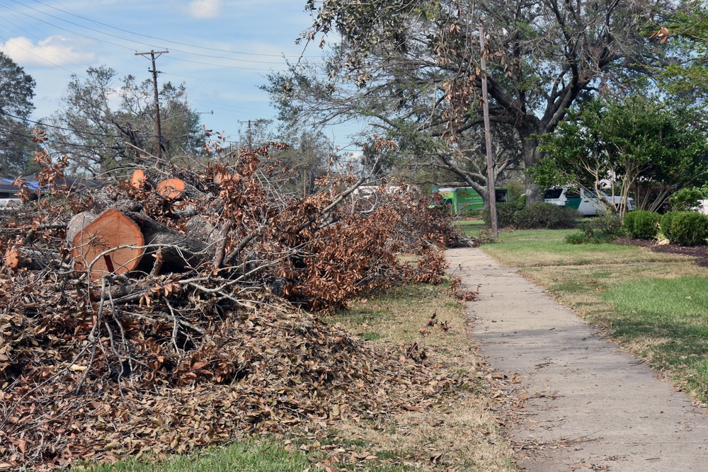 Lake Charles Hurricane Laura debris management