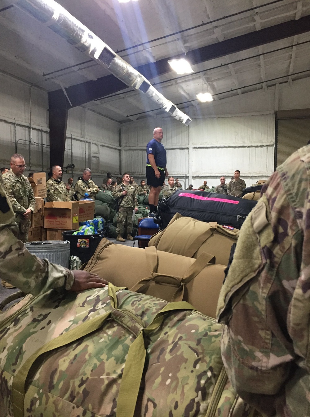 Packing up and leaving Fort Hood