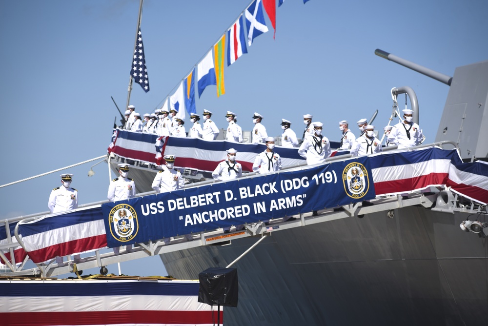 USS Delbert D. Black - DDG 119 Commissioning Ceremony